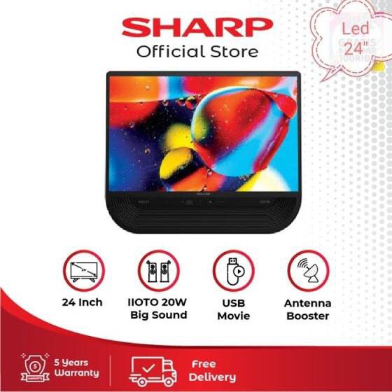 TV LED 24 INCH SHARP 2T-C24CB31-BK, HDMI