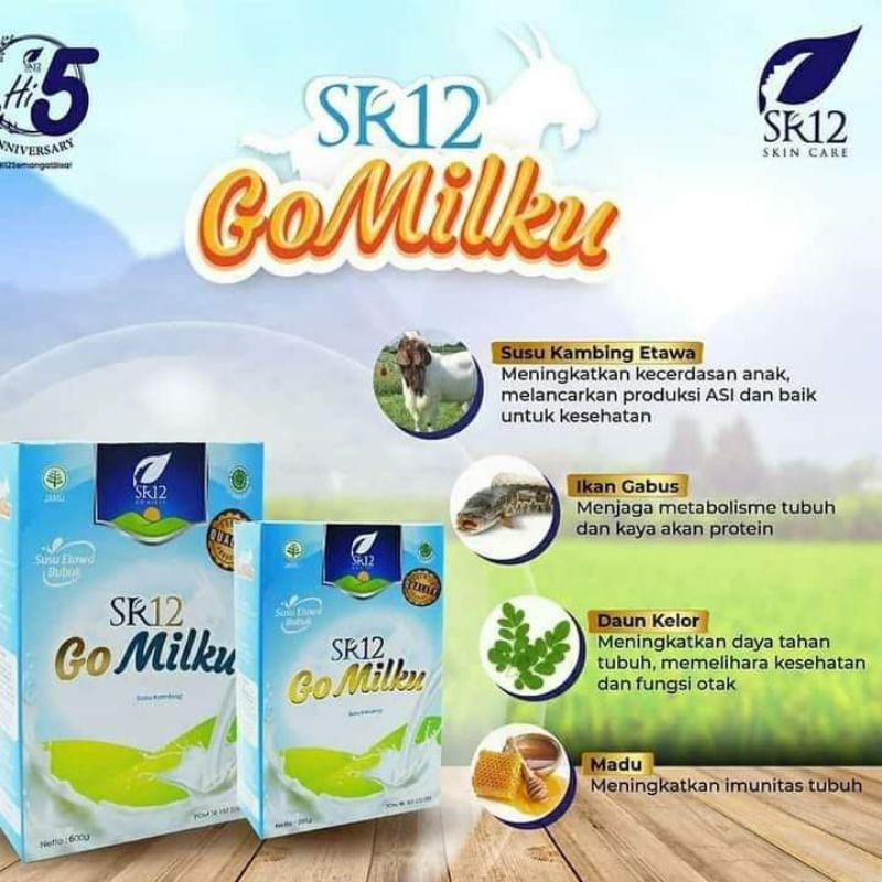 

Go Milku SR12 | Susu Etawa bubuk|