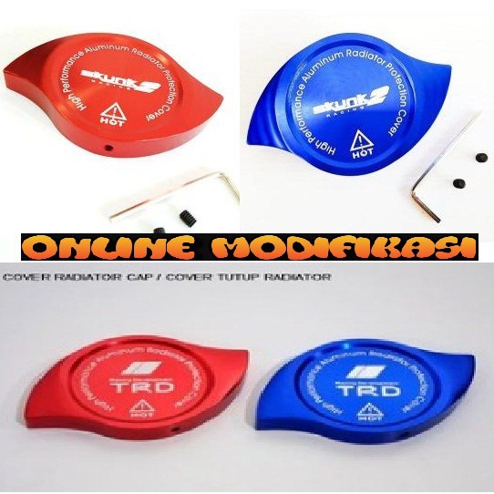 Cover Radiator Cap Skunk dan Mugen