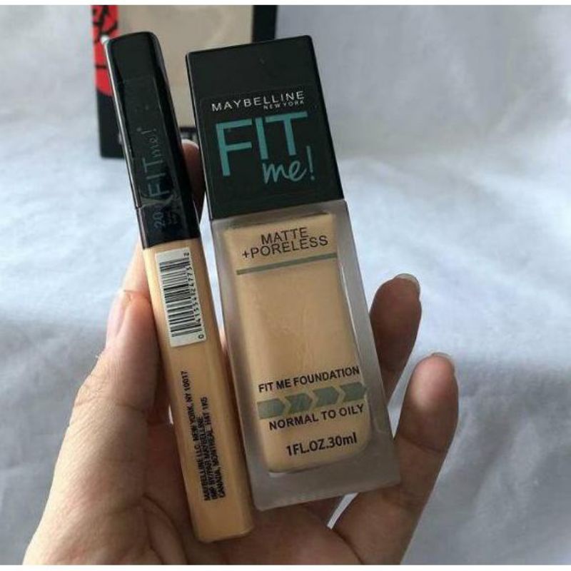 

Set Make Up Maybelline Fit Me 2in1 Foundation dan Councealer