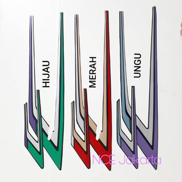 STIKER STRIPING HONDA GL 100