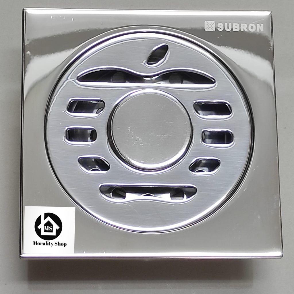 Saringan Got Mesin Cuci Stainless SG79-Floor Drain Drainer Strainer Pembuangan air Kamar Mandi Sambungan Selang Mesin Cuci