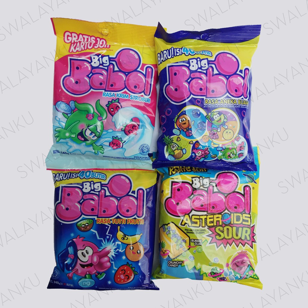 

BIG BABOL 128Gr & 140Gr