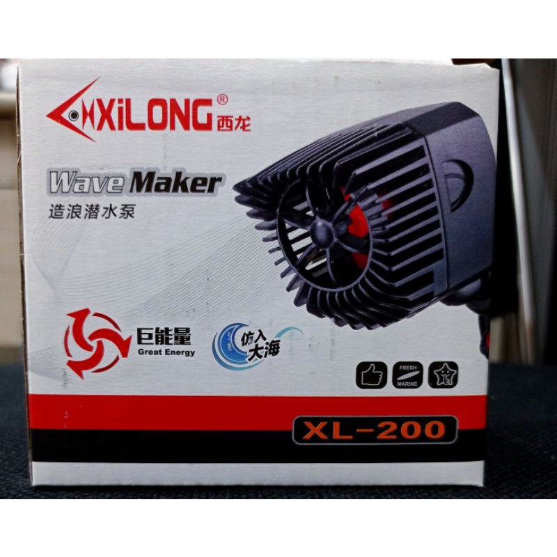 POMPA ARUS OMBAK AQUARIUM KOLAM WAVE MAKER XILONG XL 200