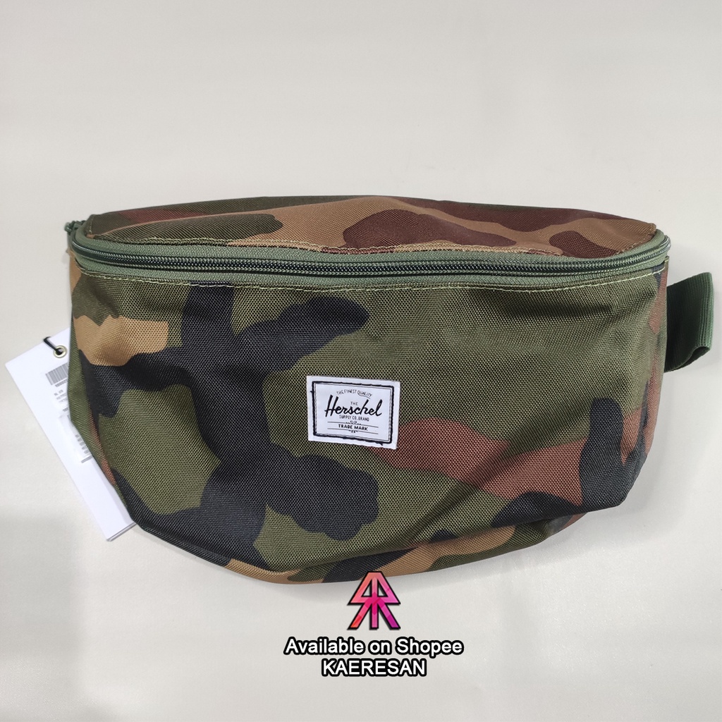Tas Waistbag Herschel Sixteen 5L Woodland Camo Original