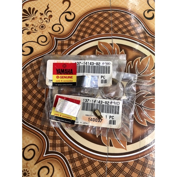 japan original 137 14143 82 main jet ukuran 410 spuyer karburator tmx yamaha it250 it425 tz125 yz125