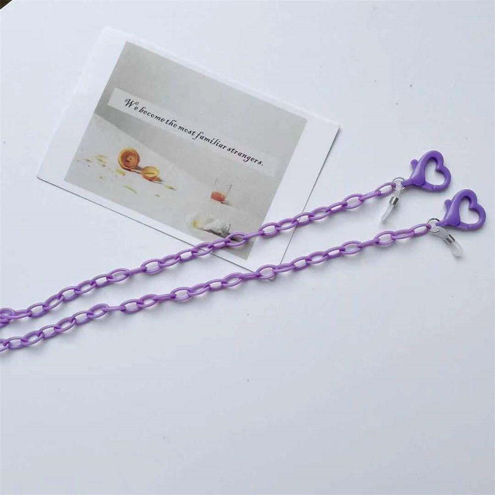 Rantai Kacamata Nanas Warna Permen Lanyard Ultra Ringan Anti Hilang