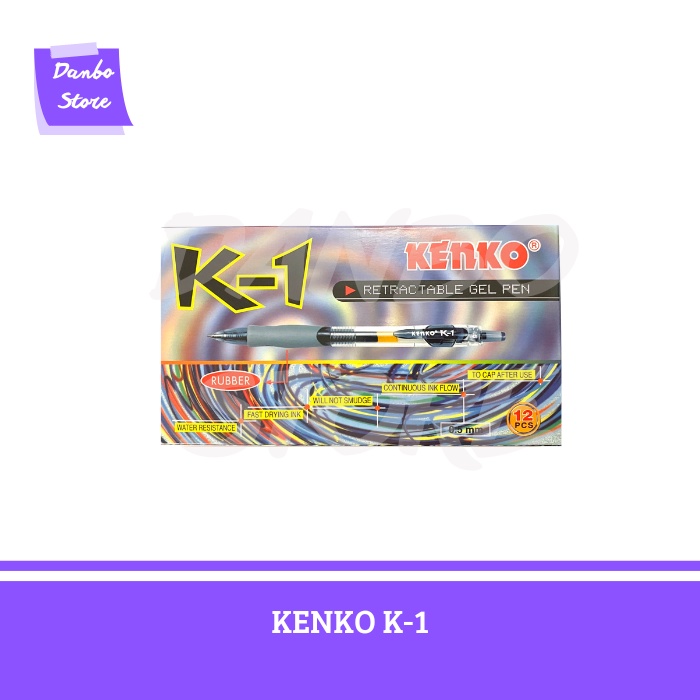 

PULPEN KENKO GEL K-1 HITAM