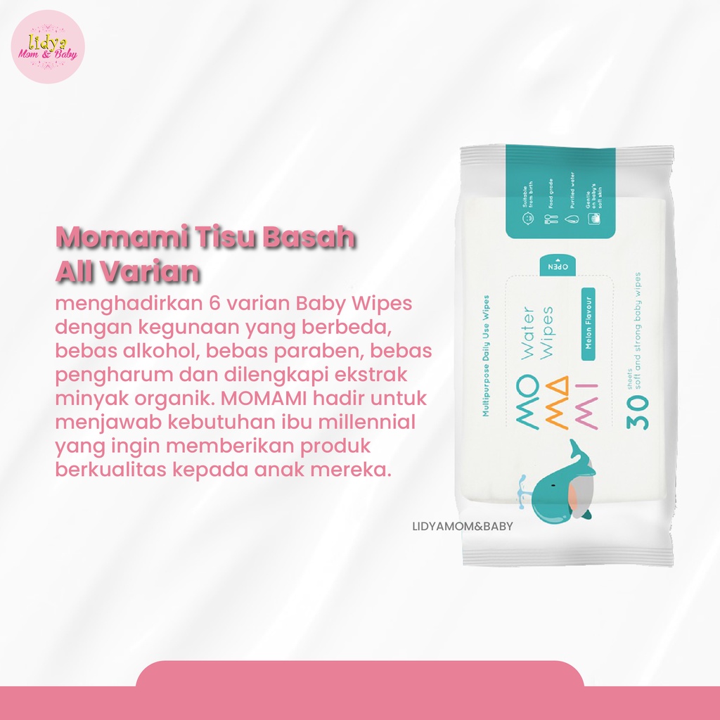 Momami Tisu Basah All Varian