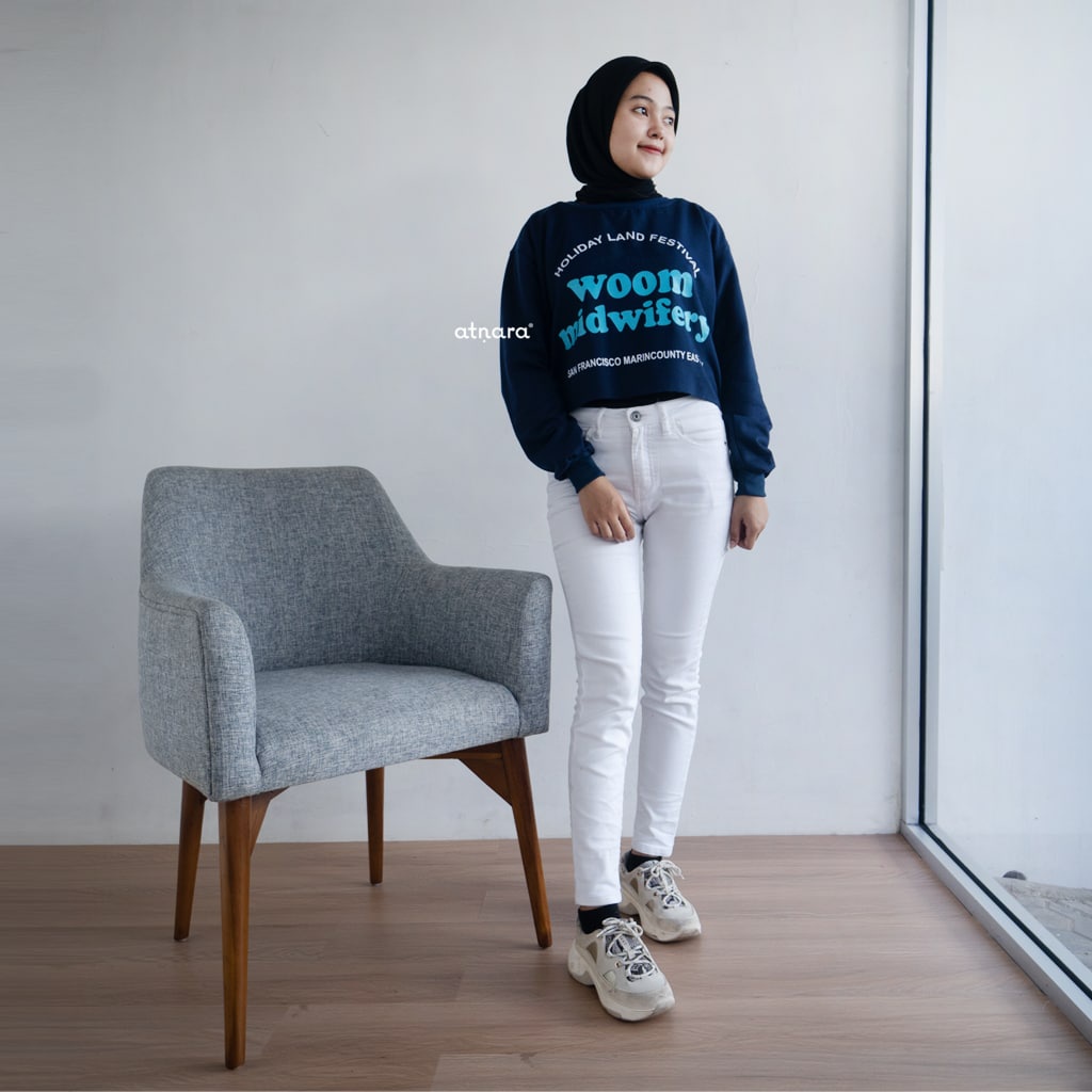 Nara Grosir - Woom Sweater | Fashion Terkini | Sweater Termurah