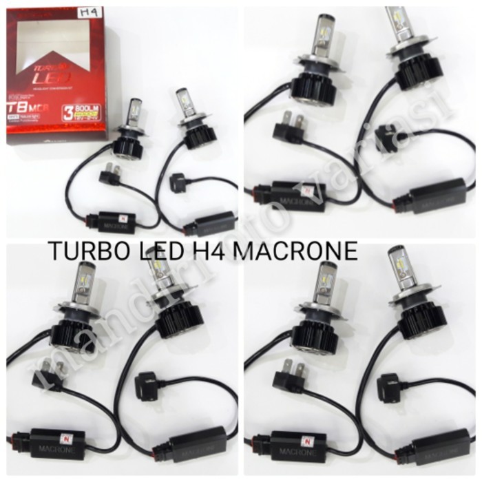 LAMPU HID TURBO LED MACRONE IJ H-26 T8 MCB