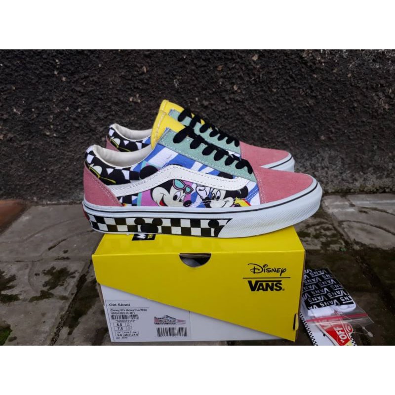 sepatu vans mickey mouse