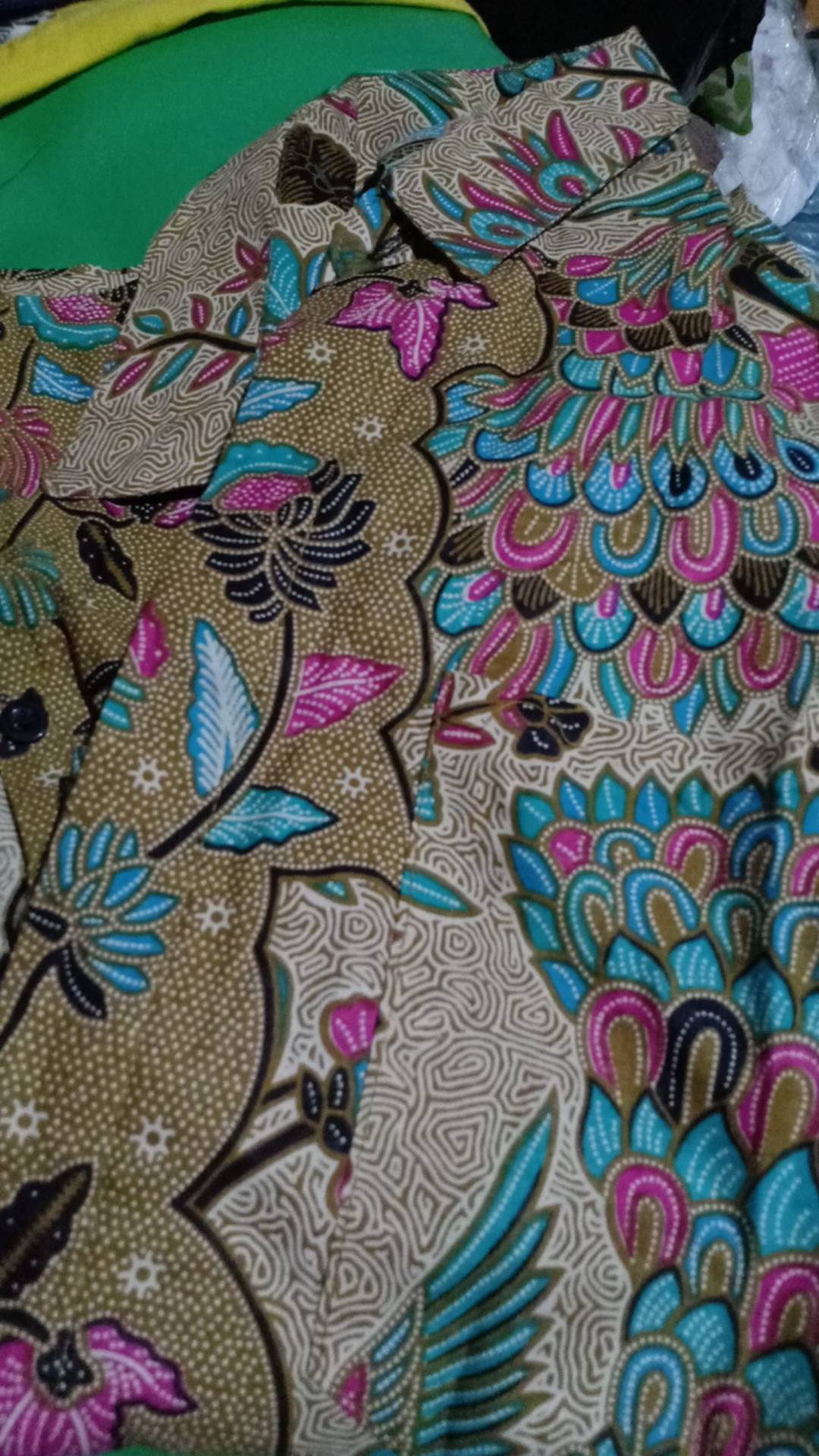 Set Batik Couple Kebaya Brokat Cendrawasih/kamaratih