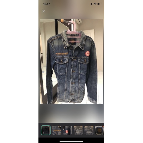 denim jacket marc marquez pull and bear