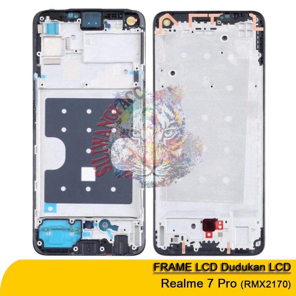 Frame LCD Dudukan Tatakan LCD Realme 7 Pro RMX2170