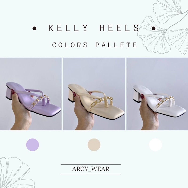 KELLY HEELS | SANDAL HAK SEPATU WANITA | HIGH HEELS PREMIUM | SENDAL CANTIK WANITA HEEL WANITA | HAK