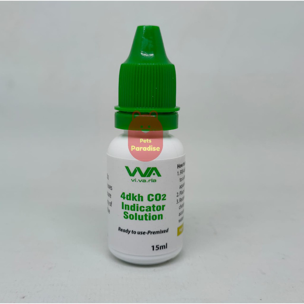 Vivaria CO2 Indicator Solution 15ml 4dkh