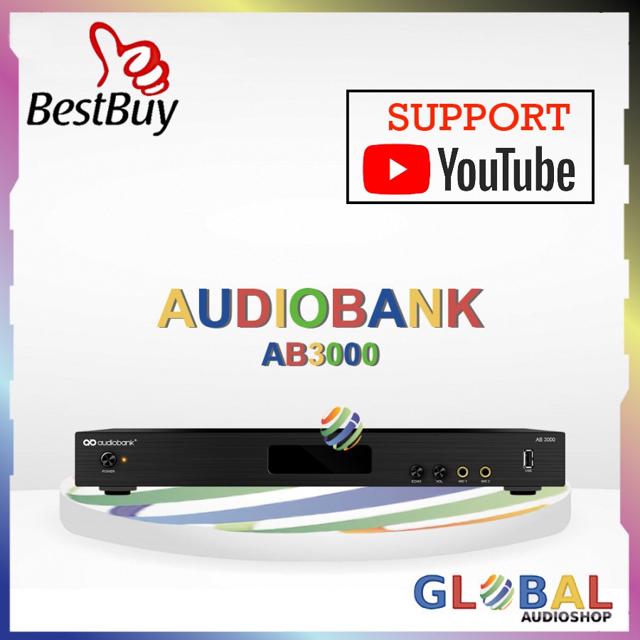 Audiobank 3TB AB-3000 / AB3000 / AB 3000 Player Karaoke isi Lagu 40.000 HDMI Output