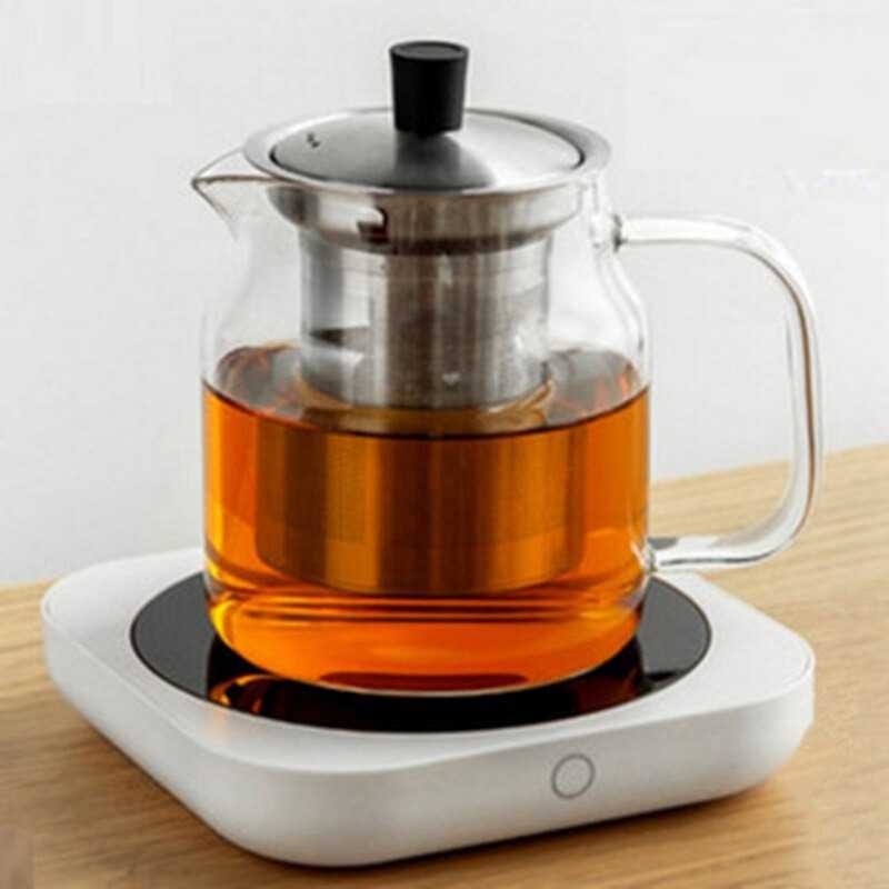 Pemanas Eletrik Tatakan Gelas Kopi Teapot Coaster Warmer Heating Base