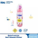 Huki Botol PP Orthodontic Nipple (Pink Bottle) 240 ml - CI0344