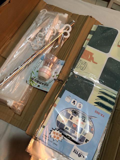 Rak Kamar Mandi Tempat Shampoo Handuk Odol Tanpa Paku/ Bor