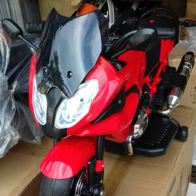 MOTOR AKI MORKIDZ GP RI COCOK BUAT KADO ANAK GAS TANGAN~MAINAN MOTOR AKI ANAK~MAINAN ANAK~MOTOR AKI