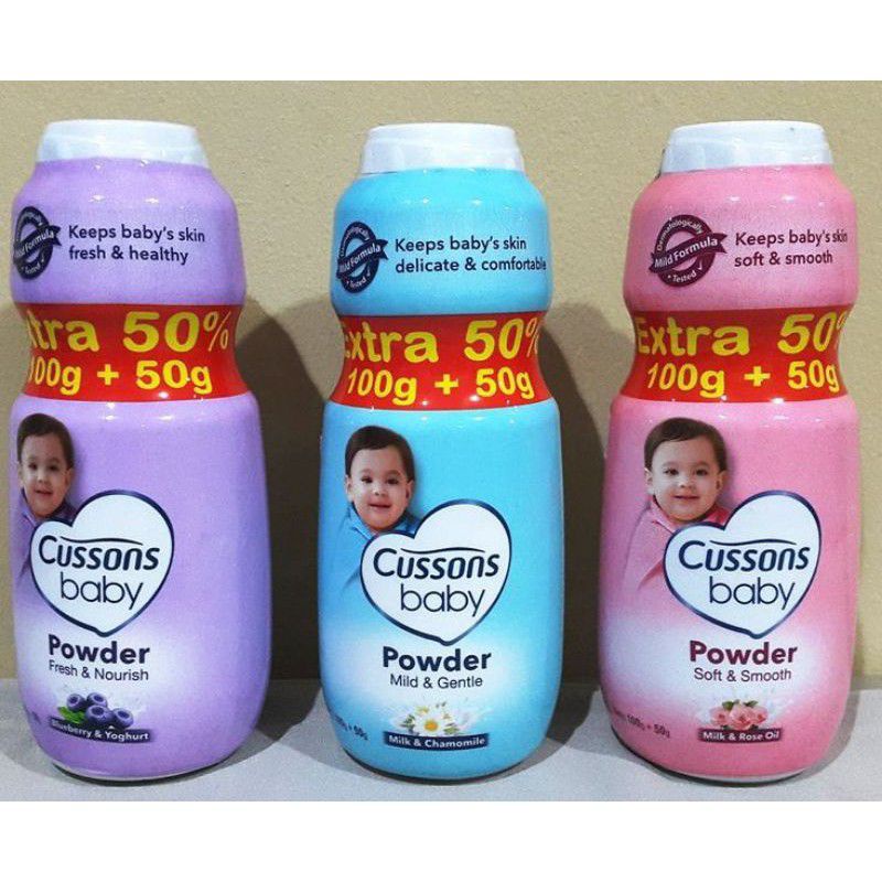 Cusson Baby Powder Extra 100 gr + 50 gr