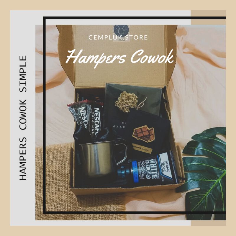 HAMPERS COWOK/GIFT BOX COWOK/ HAMPERS KOPI