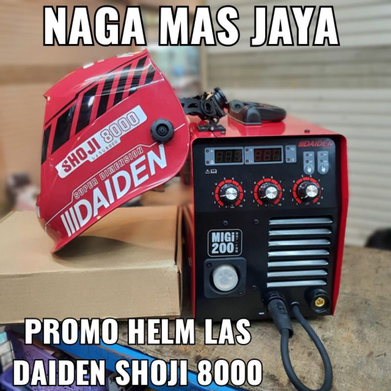 MESIN LAS CO DAIDEN MIGi 200 TRAVO LAS CO2 DAIDEN MIG 200