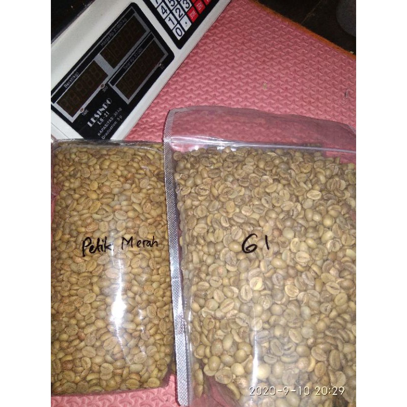 

Greenbean robusta dampit fine