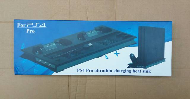 Vertical Stand PS4 Pro +Cooling Fan/Charger Stand PS4 Pro