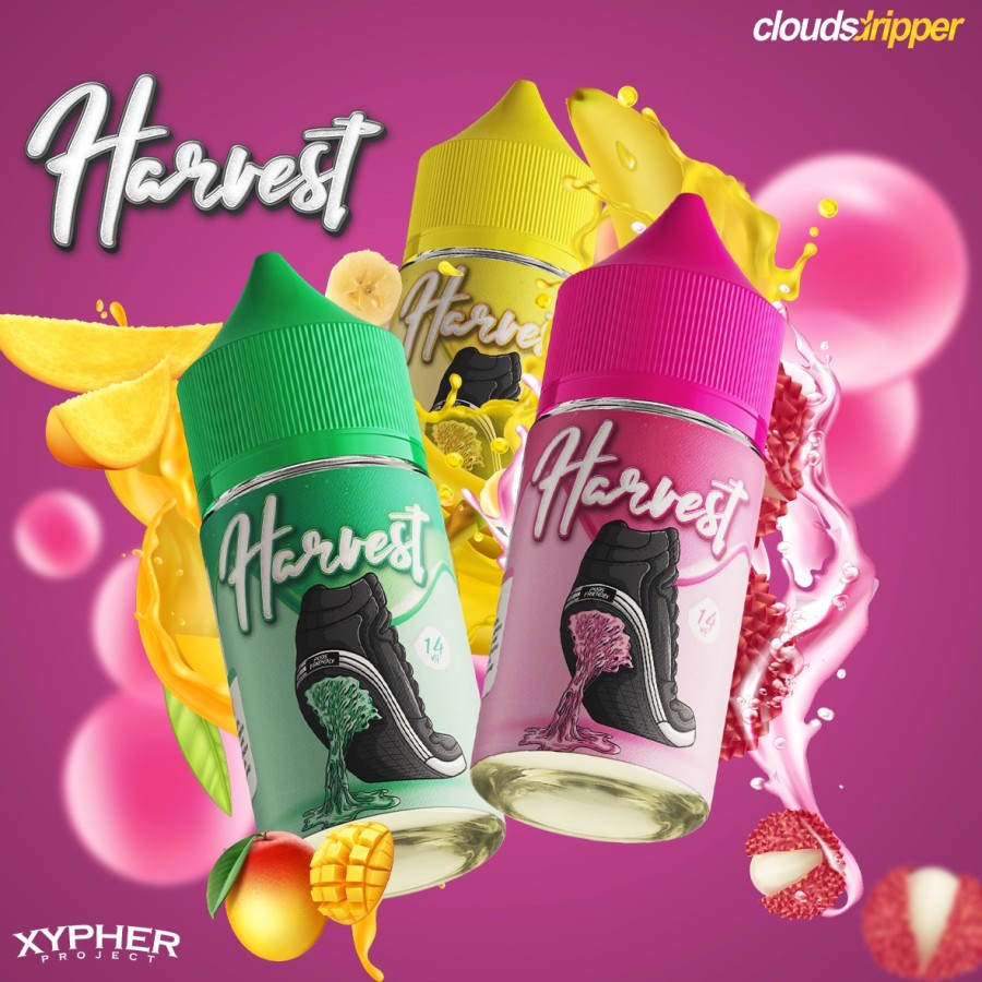 [NEW!!!] HARVEST PODS FRIENDLY LIQUID BUBBLEGUM SERIES 30ML 14MG