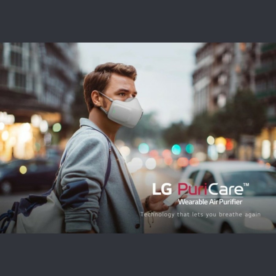 LG Mask Wearable Air Puricare Masker LG Purifier HEPA Filter Original