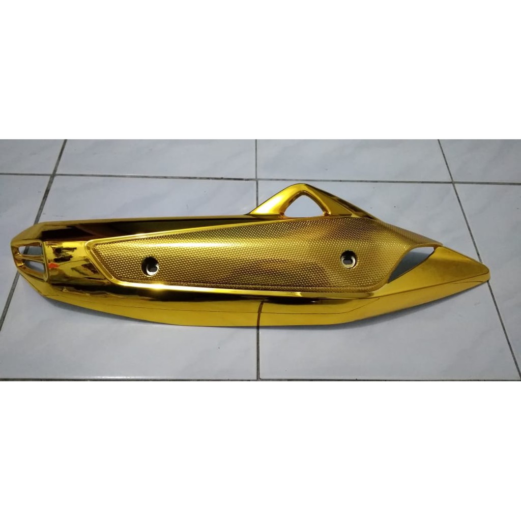 Cover tameng knalpot yamaha nmax Gold