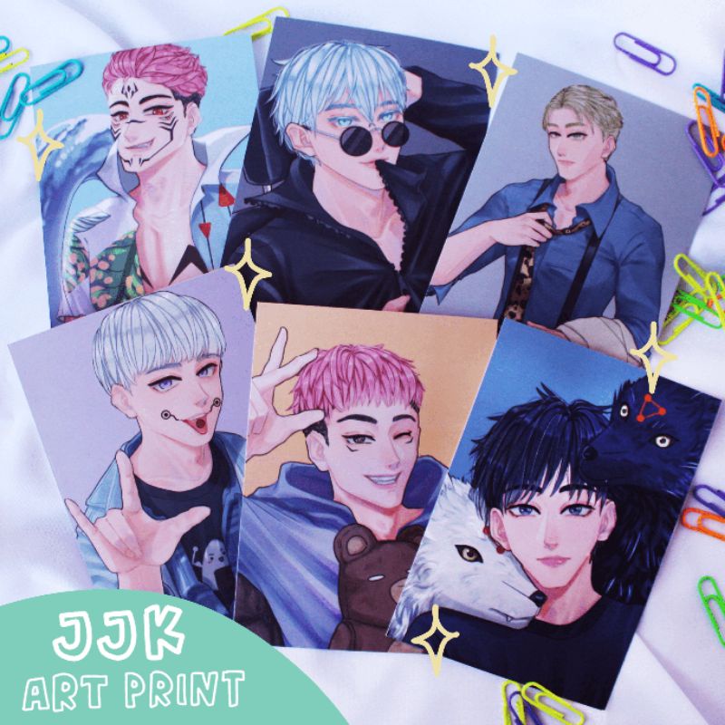 JJK|Jujutsu Kaisen Art Print [baca deskripsi]