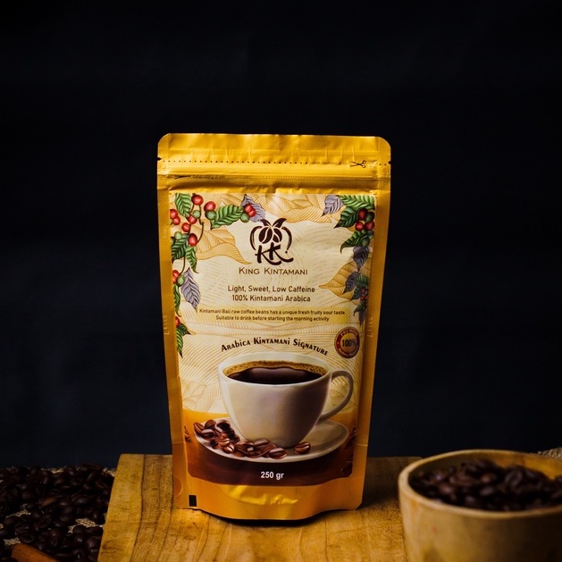 

kopi bubuk asli bali arabika king kintamani 250 gram/ 100% arabica kintamani