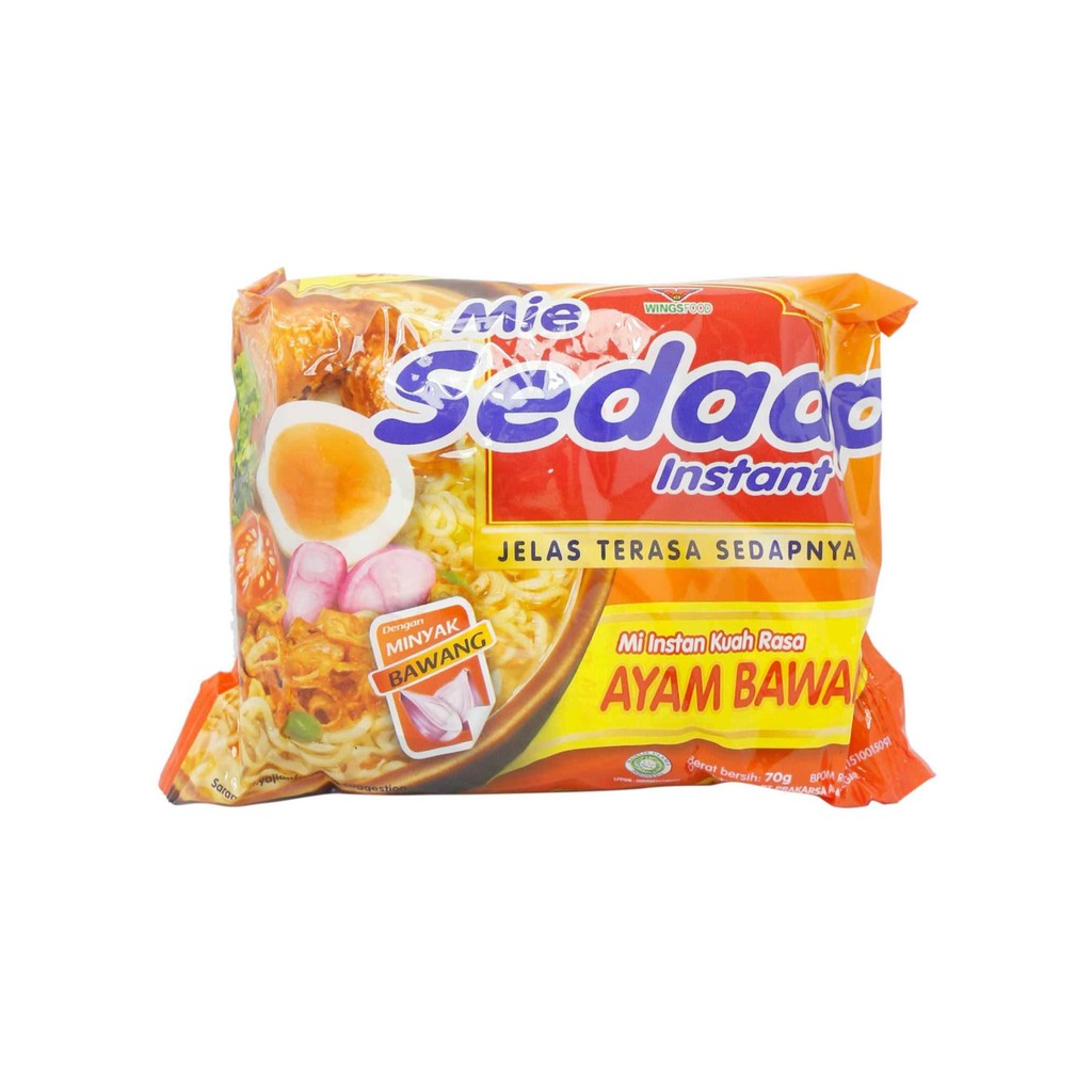 Sedaap Mie Ayam Bawang 70 Gram  Makanan Instan Mie-1