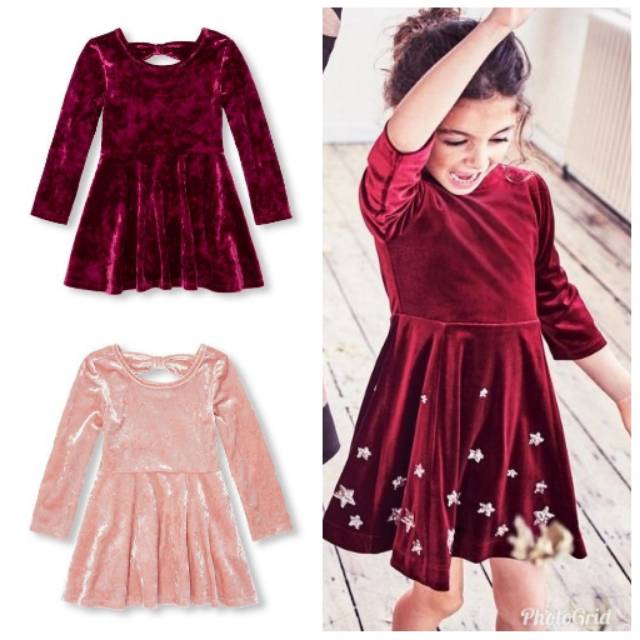 Dress anak perempuan velvet place dres anak perempuan dress anak murah atasan atasan anak perempuan