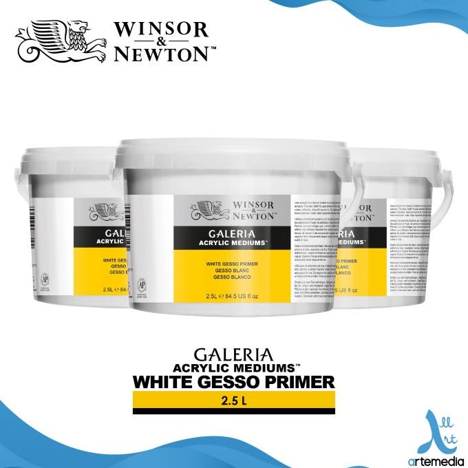 

Medium Cat Akrilik Winsor & Newton Galeria White Gesso Primer Acrylic ---READY---