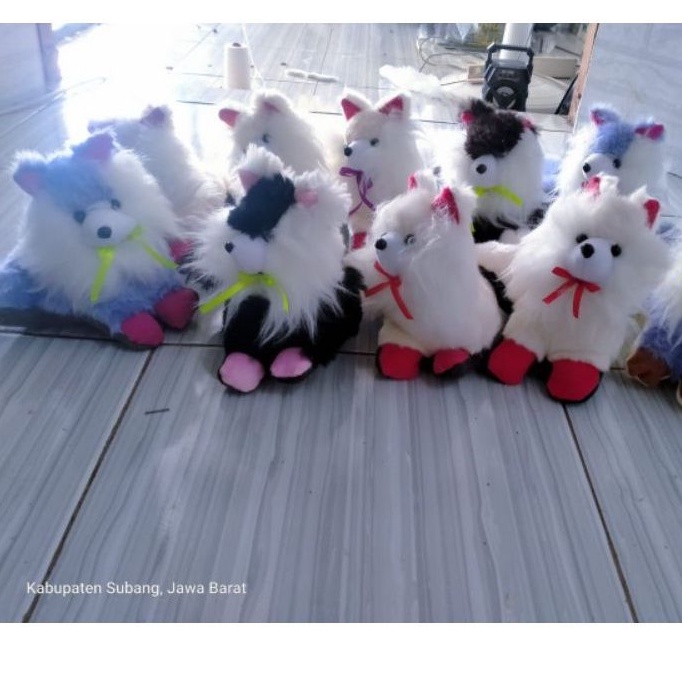 BONEKA KUCING LUCU ANGGORA