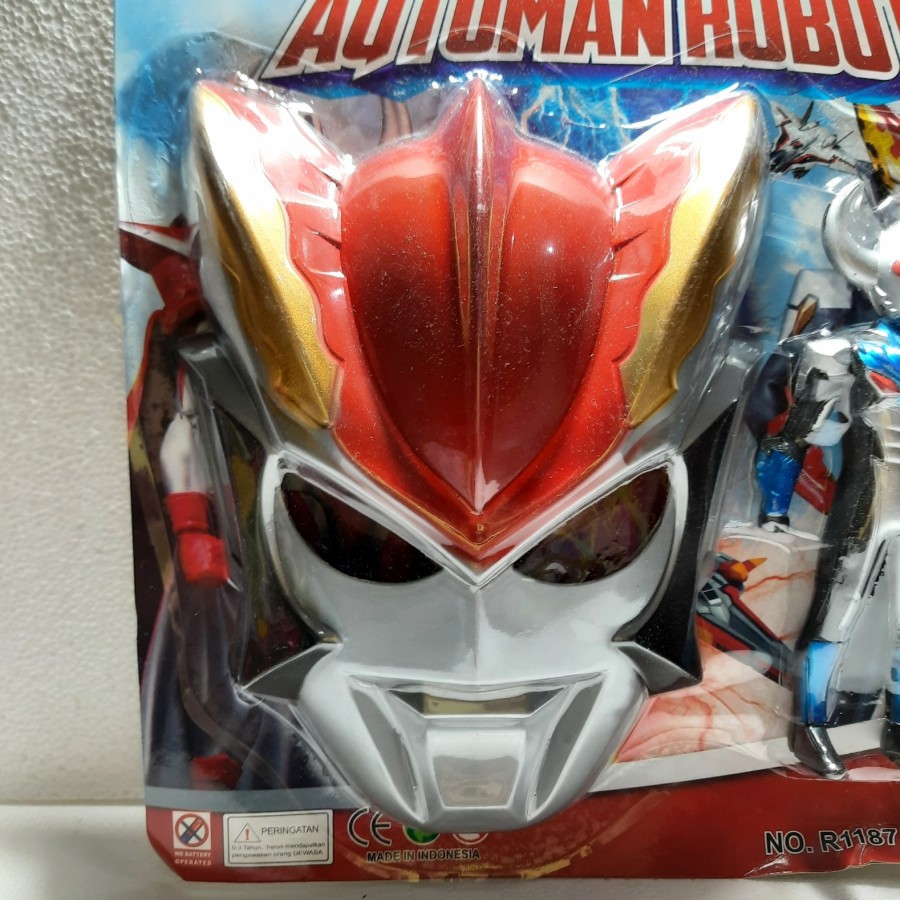 MAINAN ANAK ULTRAMEN + TOPENG SET MAINAN ROBOT MAINAN MURAH KADO