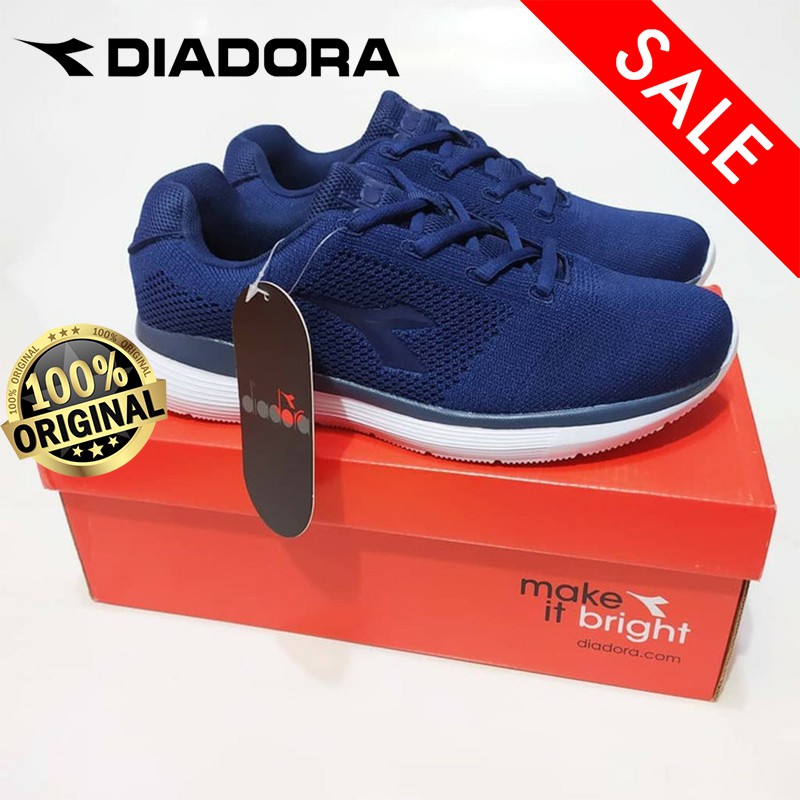 Sepatu Running Pria Diadora Imola DIAX9F0107NV - Navy ORI