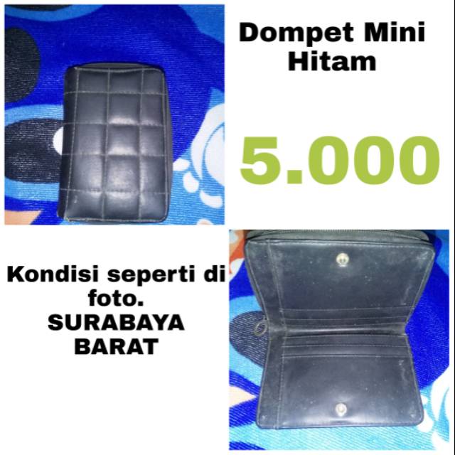 Dompet Mini Hitam/Dompet Mini/Dompet Wanita