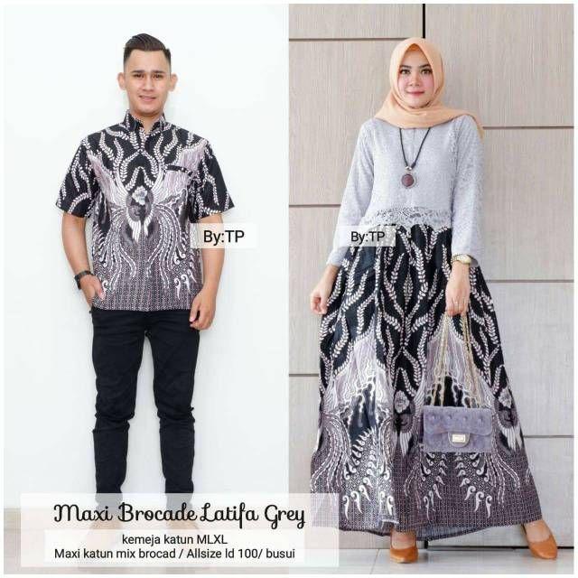 Tasyananu_batik Couple Maxi Brokat Latifa