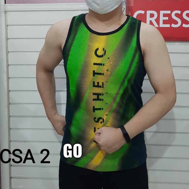 gos CSA CRESSIDA SINGLET PRIA Pakaian Kaos Dalam Cowok Laki-Laki Undershirt Original Brand