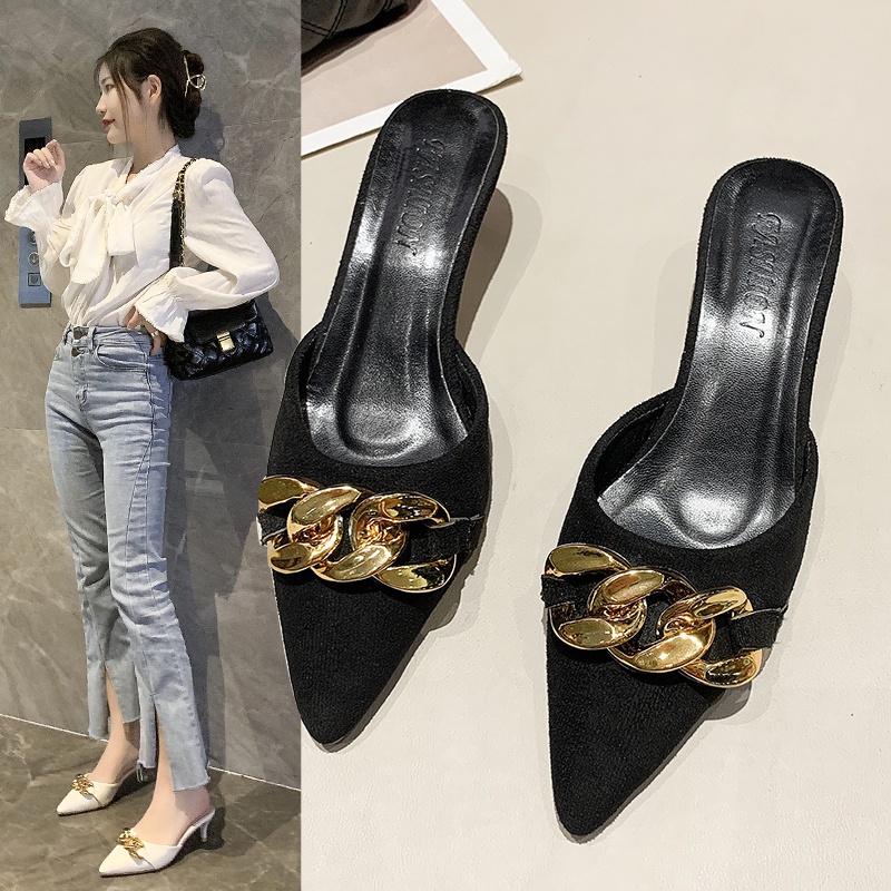 hls-080 sandal heels wanita import fashion sandal hak cantik dan keren terkiniian ai 5080 fashion wanita terbaikk