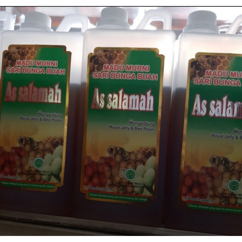 

MADU BUAH ASSALAMAH 1000 gr / Assalamah 1 KG