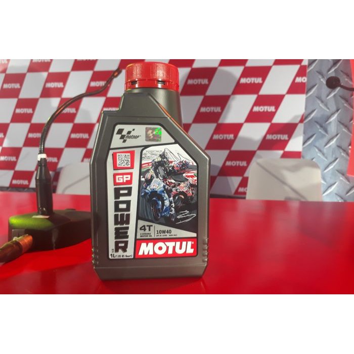 OLI MOTUL GP POWER 10W 40 SATRIA FU VIXION R15 JUPITER MX KING ORIGINAL