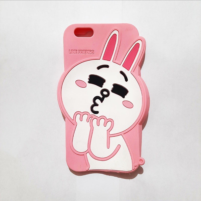 Silikon 3D karakter IPHONE 6 PLUS silicon softcase Silikon boneka lucu pelindung hp case tebal karet softcase lentur