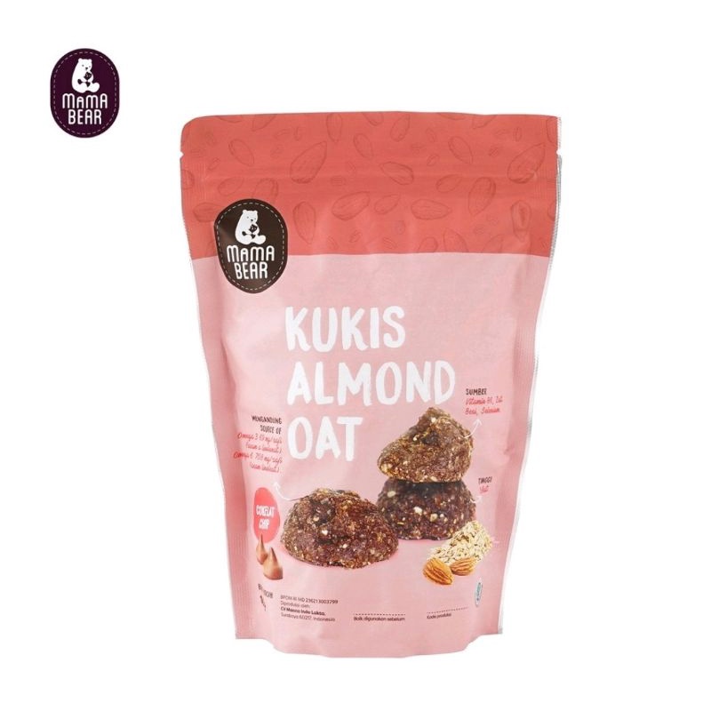 MamaBear Kukis Almond Oat - Booster ASI Pelancar ASI MamaBear Cookies